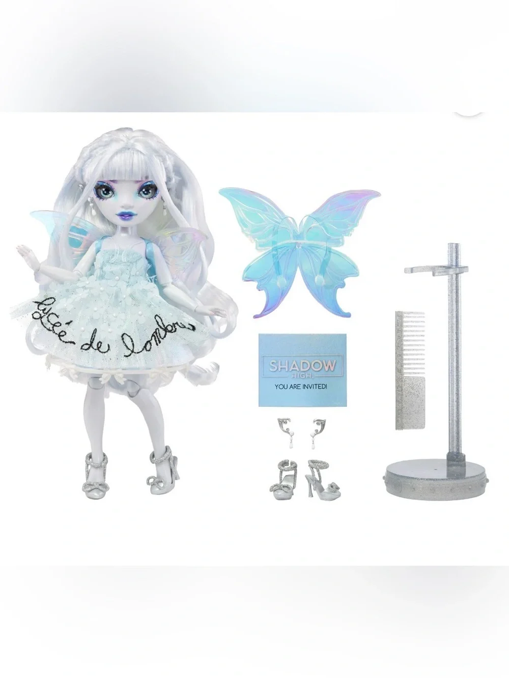 Rainbow Vision COSTUME BALL Shadow High – Eliza McFee (Light Blue) Fashion Doll.